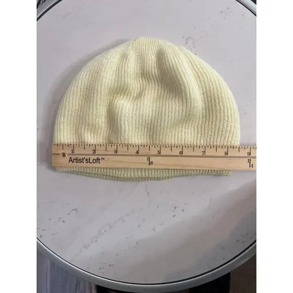Jean-Charles Brosseau VINTAGE knit cap beanie Vanilla Cream - Picture 7 of 9
